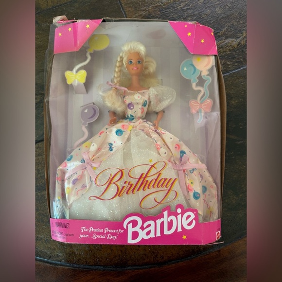 Barbie Other - Mattel 1996 Vintage Birthday Barbie Doll 15998 - New With Damaged Box